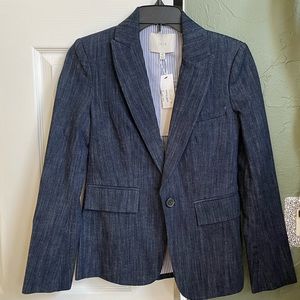 JOIE Anilah Blazer 00 XS Dark Indigo Jacket